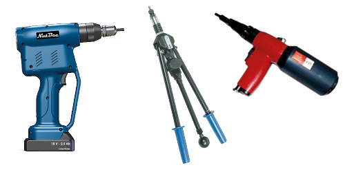 Werkzeuge Blindnietmuttern